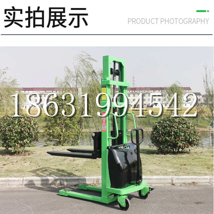 甘孜藏族自治州电动叉车堆高车液压铲车电瓶1吨2吨站驾步行式小型全自动叉车